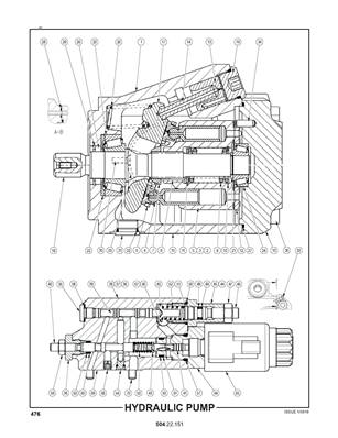 Pompe, hydraulique 50422152