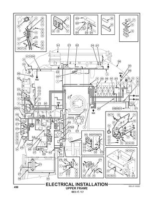 Installation électrique, chassis supérieur 60345161