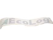 Autocollant Eco Log Logo, 610X200 Gris Foncé 510601