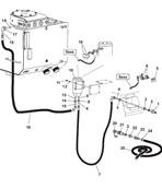 Rservoir hydraulique, pompe de remplissage 9991483S2