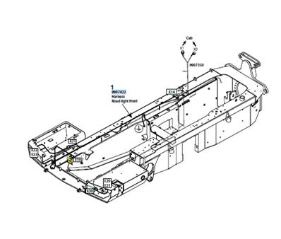 Kit éclairage pour route, montage 9992550