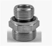 Adaptateur mâle 8L - mâle BSP ISO 1179 1/2 GE08LR1/2EDOMDCF