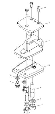 Support de guide 318-02 LM017892