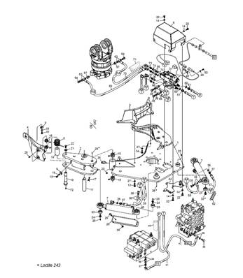 Multi stemming unit with rotator control LM043103