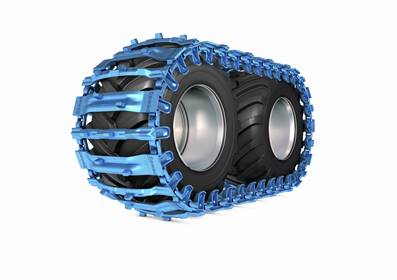 Paire de tracks bluetrack flow perfekt 26mm 0x0 pour 710/40 Pewag 767100X0