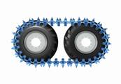 Paire de tracks bluetrack flow perfekt 26mm 1x1 pour 710/40 Pewag 930611X1