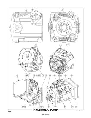 Pompe hydraulique 50403632S4