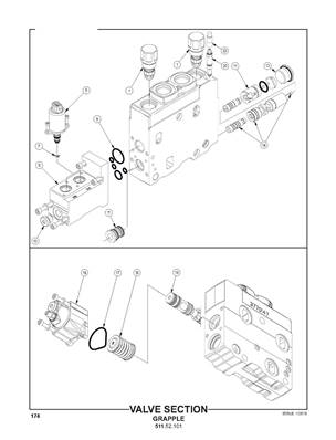 Section de distributeur, pince 51152101