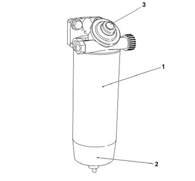 Filtre carburant, montage 7031831