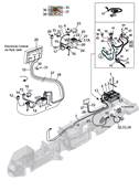 Faisceau alimentation puissance, assemblage 9991023S2