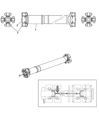 Cardan, assemblage 9992416