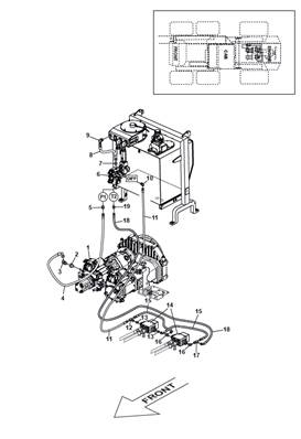 Avancement, conduites hydrauliques 9992712