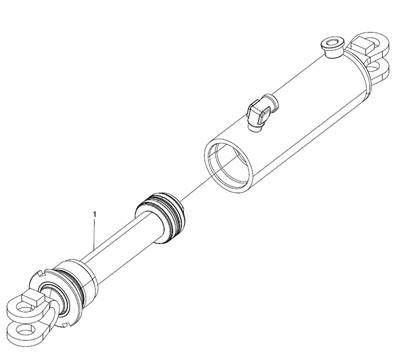 Vérin de couteau inférieur LM017536