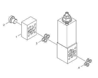 Valve séquentielle roulette de mesure LM619022