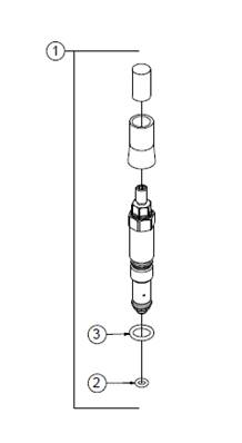 Réducteur de pression bloc principal Parker LM620397