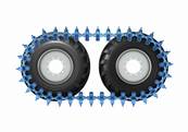 Paire de tracks bluetrack perfekt 26mm 0x0 pour 750/55 Pewag 763990X0
