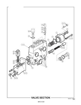 Section de distributeur, section tablier 51151591