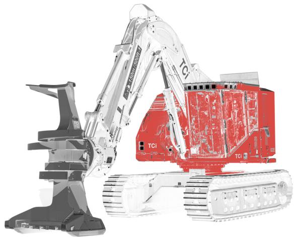 Chassis Feller Buncher TCi L822D | Cuoq Forest Diffusion