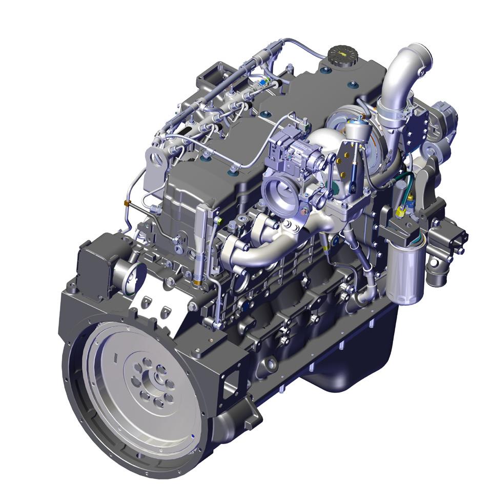 FPT 208cv Tigercat Engine