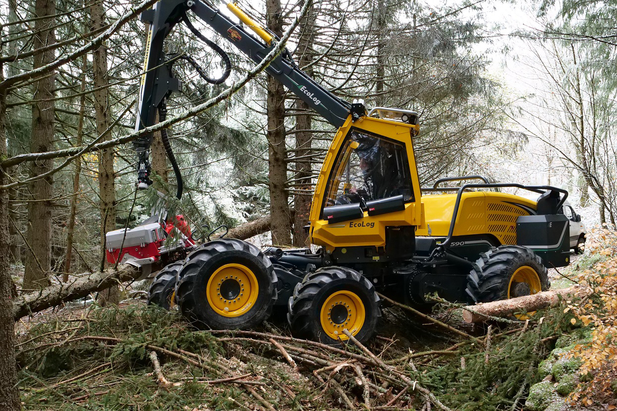 F Series Harvester Eco Log | Cuoq Forest Diffusion