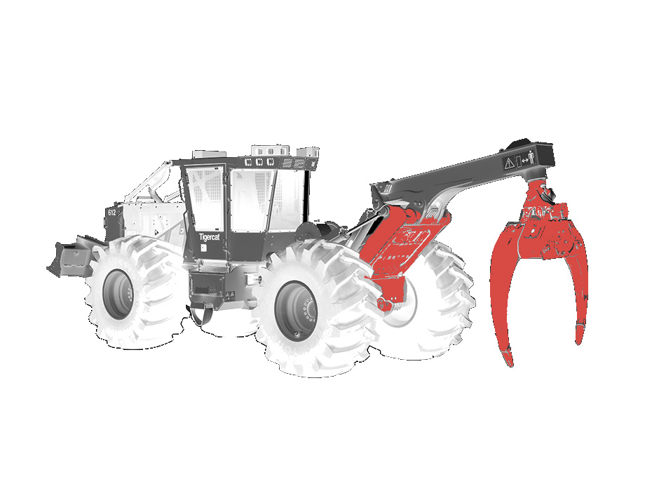 Equipement Skidder TCi 610E | Cuoq Forest Diffusion