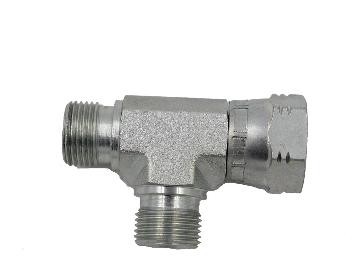T mâle-femelle horizontal BSP 1 1/4 Parker 20R6MK4S