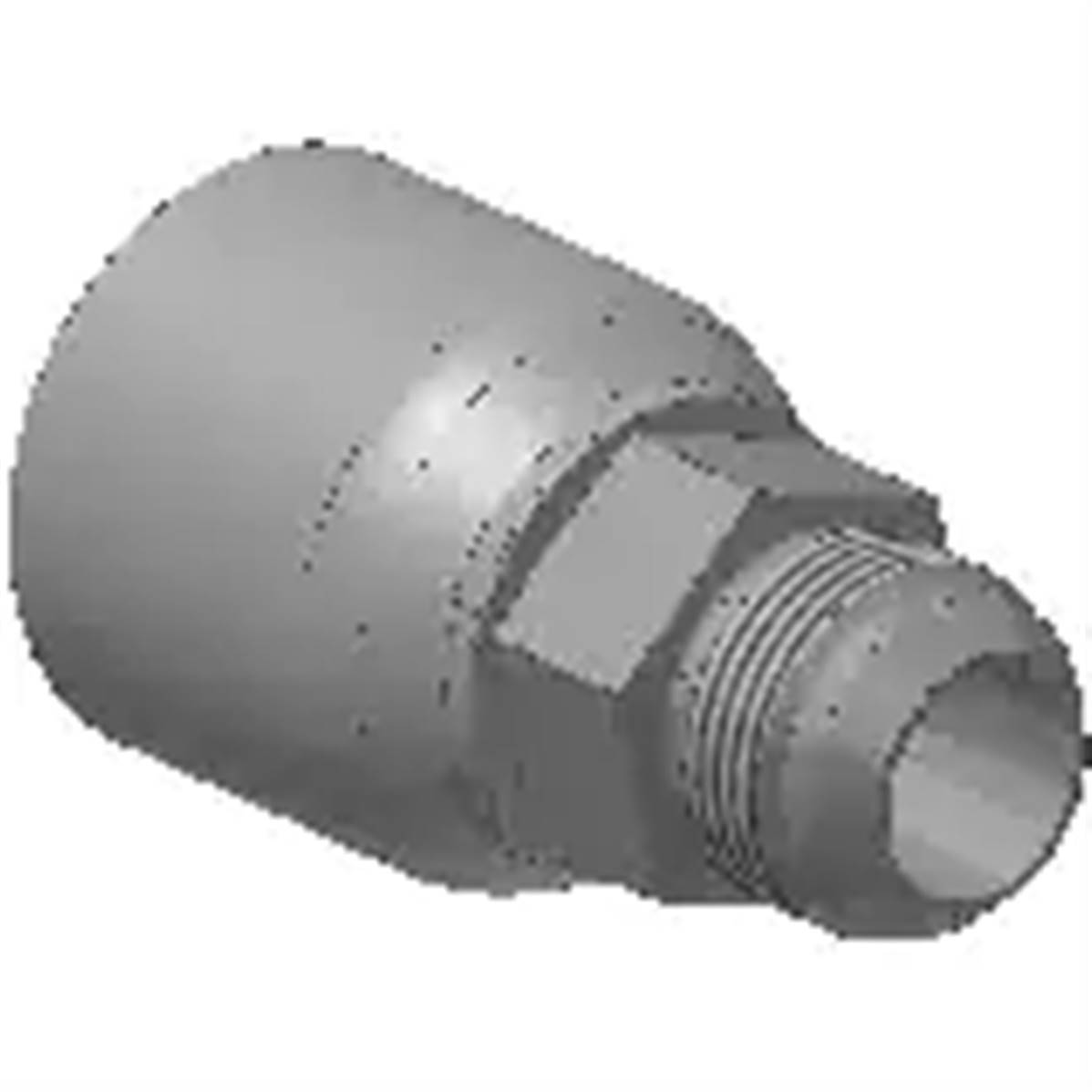 Embout à sertir PARKER JIC 3/4 - Mâle - Série 43 10343-6-6