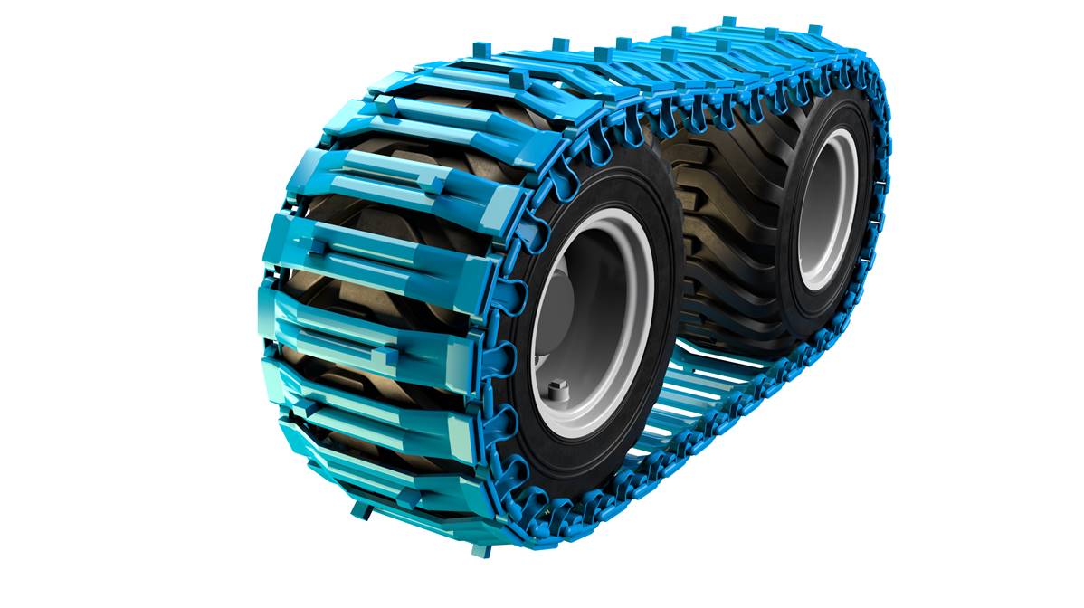 Paire de tracks avec oreille Baltic 22mm 600-22.5 Olofsfors 089-640115
