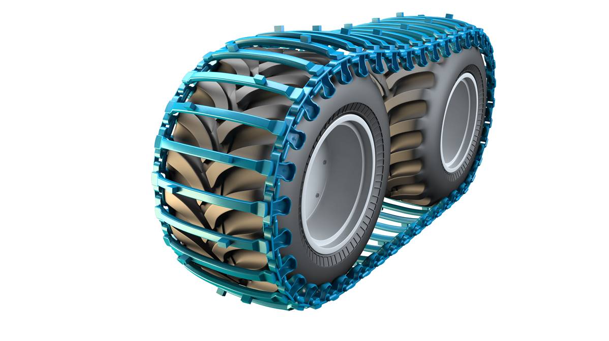 Paire de tracks 22mm OF Conventional 650-26.5 sans oreille Olofsfors 090-653020
