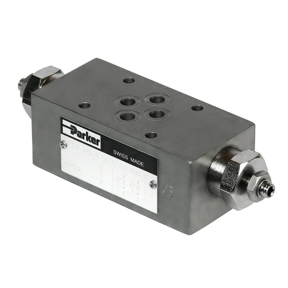 Valve d'étranglement à clapet anti-retour SPZBE Parker 098-91014-0