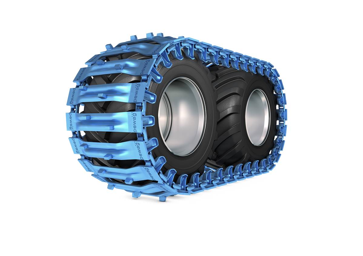 Paire de tracks bluetrack flow 26mm 0x0 pour 710/45 Pewag 956550X0