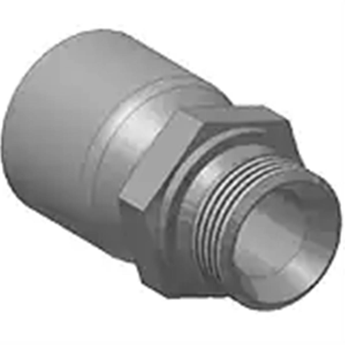 Embout à sertir PARKER BSP 3/8 - Mâle - Série 43 1D943-6-6