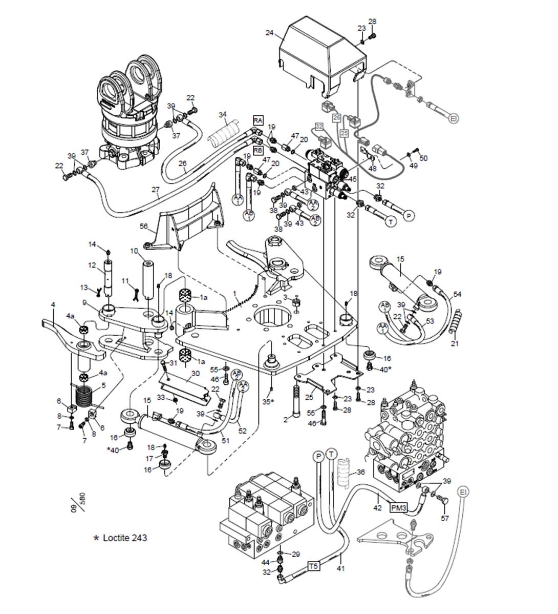 Accumulation kit avec contrôle rotator LM034641S2