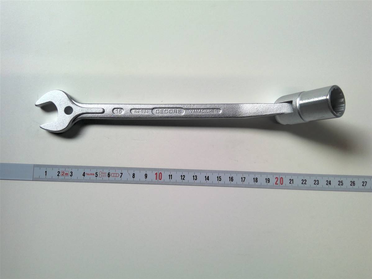 Clef pour détente de scie 16 mm Log Max RE522260
