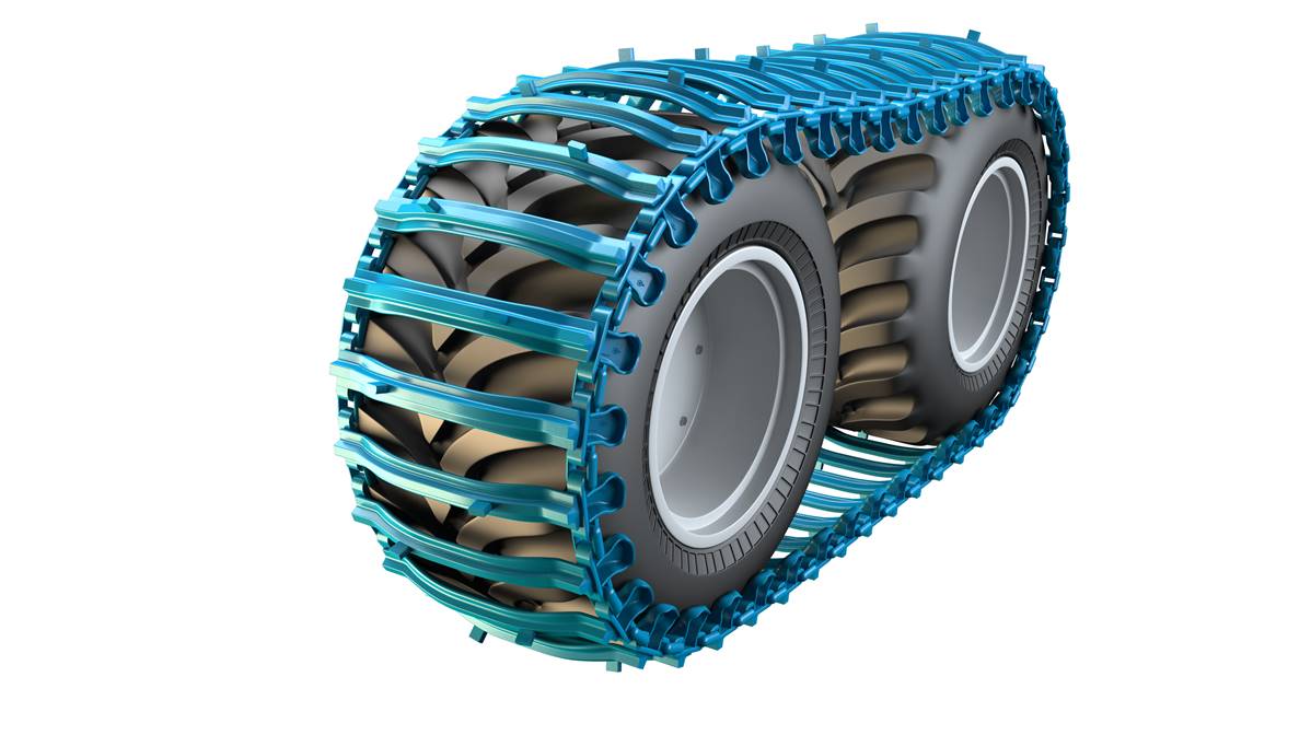 Paire de tracks avec oreille ECO 22mm 710-22.5 Olofsfors 097-652745