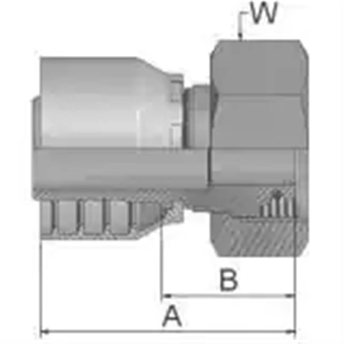 Embout à sertir PARKER S 20 - Série 48 1C948-20-12