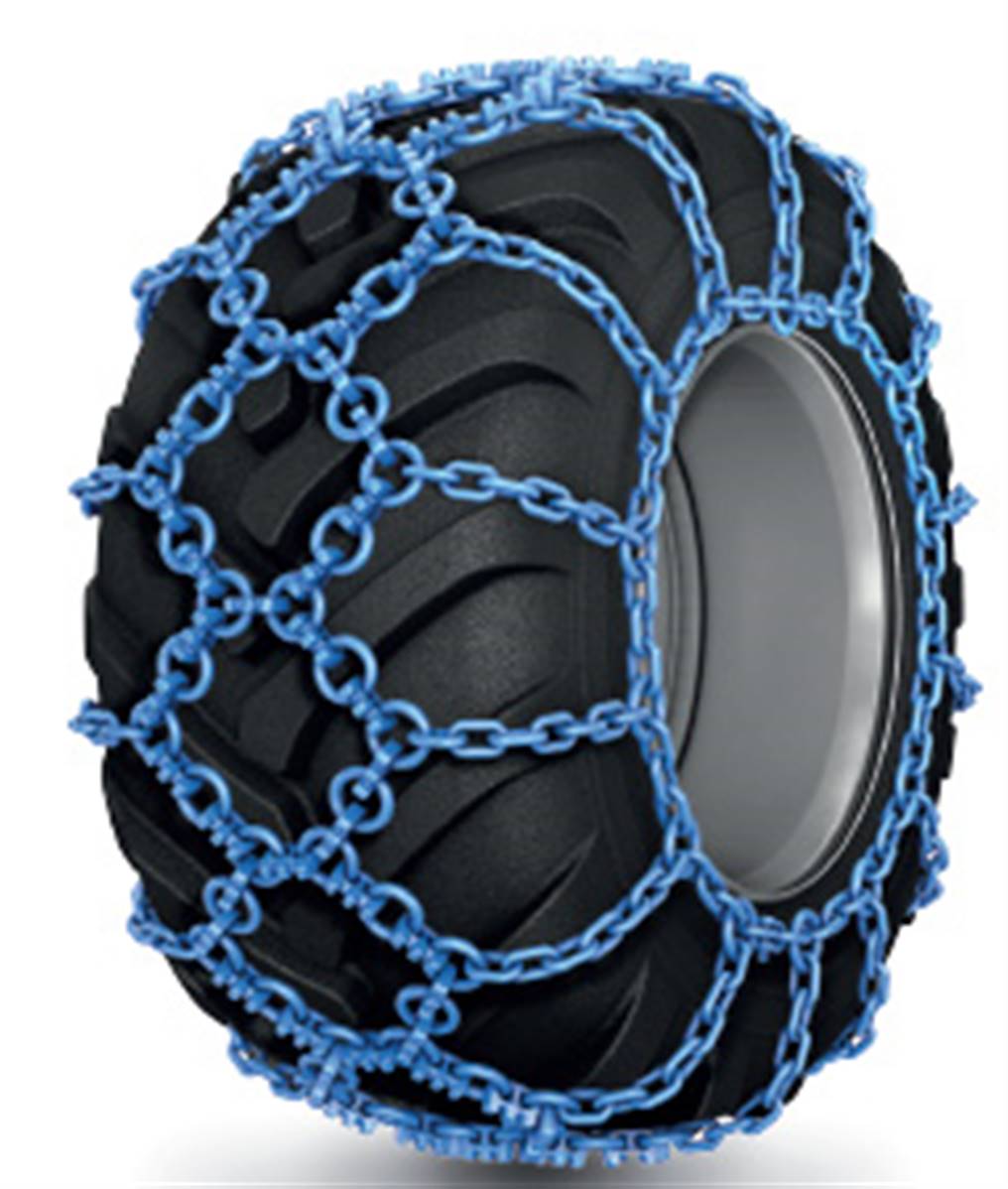 Paire de chaînes simple losange Forstgrip Soft anneaux de 15,2mm Pewag 66133