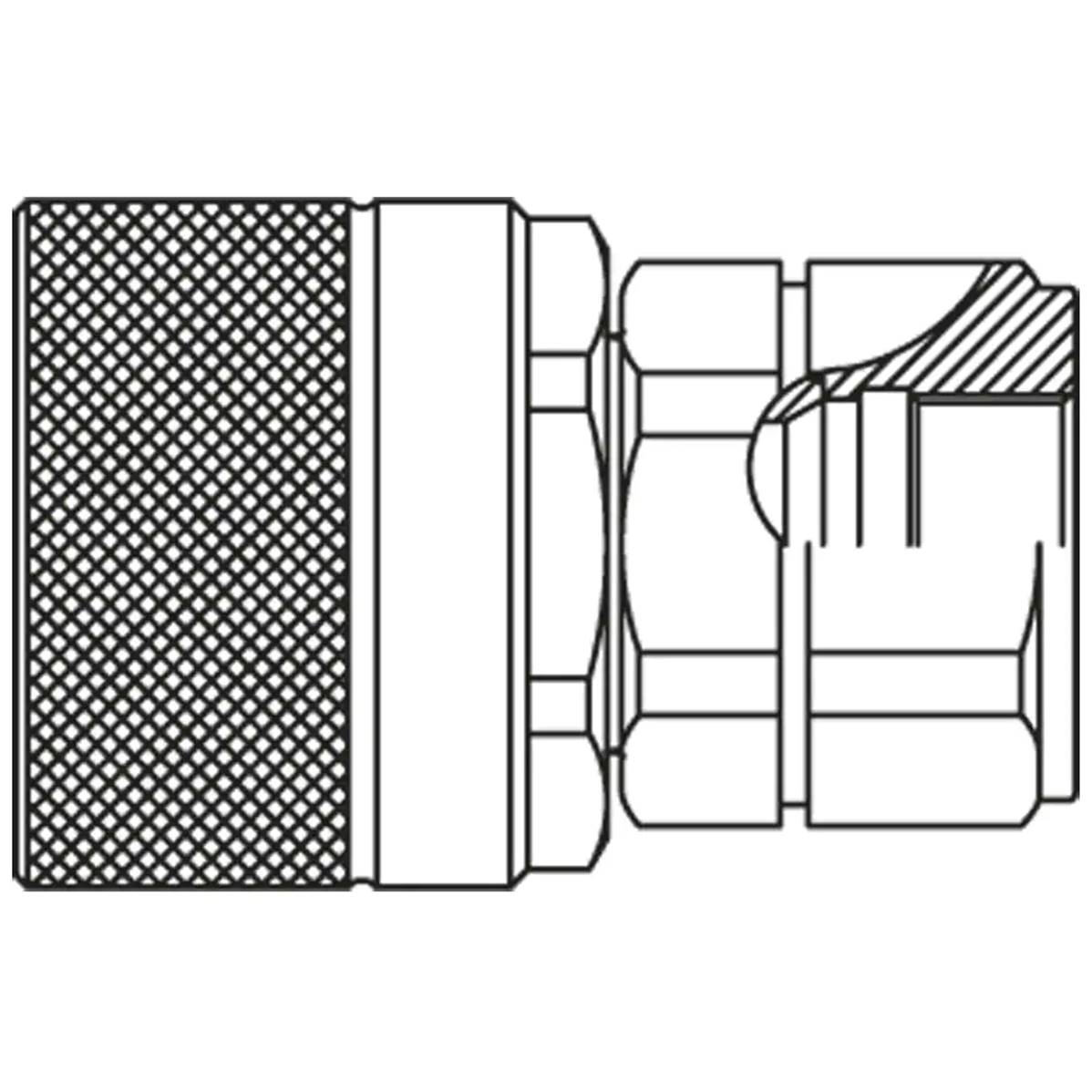 Coupleur à visser mâle G1/2 Parker QHPA14-G4X4-C