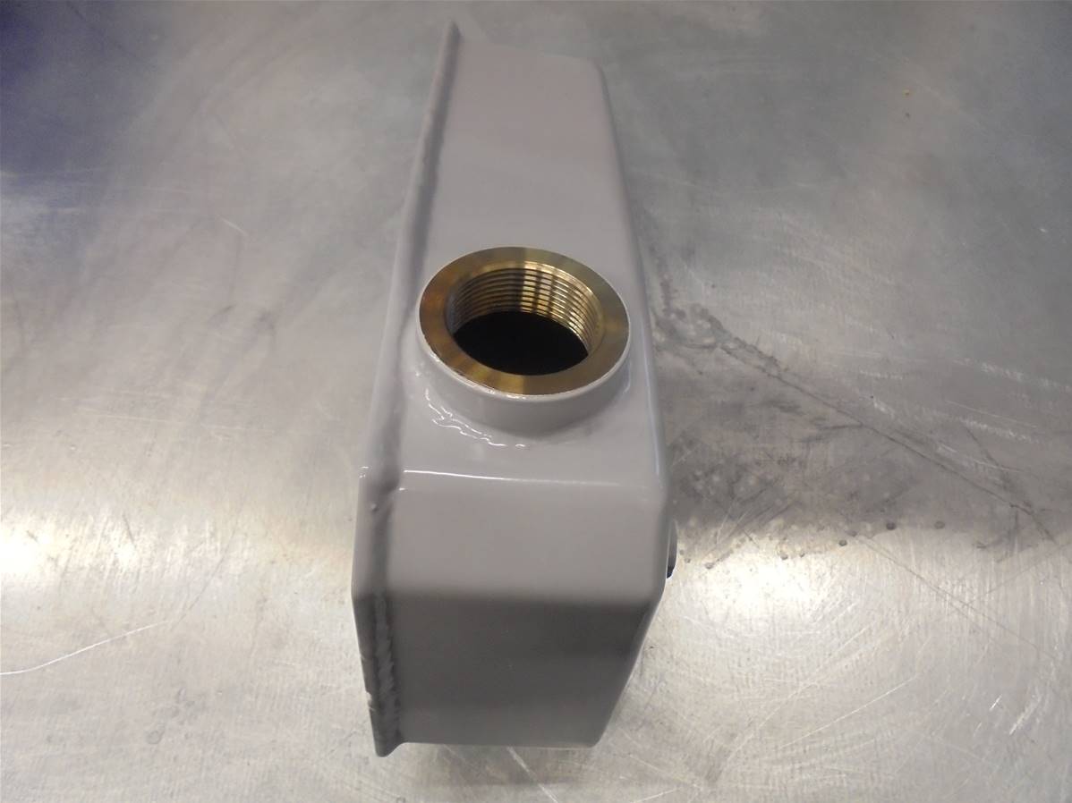 Réservoir droit en inox pour 6/7/9000 Log Max RE015755